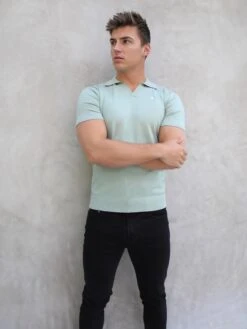 Oakland Polo - Sage Green -Cheap Clothing Store 2723Sage 04D