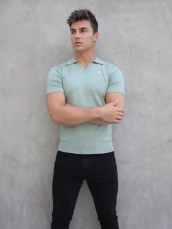 Oakland Polo - Sage Green -Cheap Clothing Store 2723Sage 07D