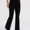 Soft Sculpt Wide Leg Leggings - Black