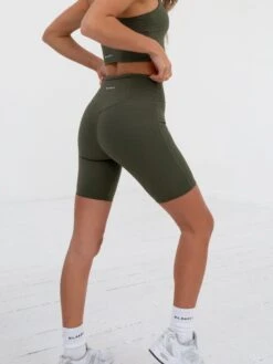 Soft Sculpt Cycling Shorts - Khaki Green 13 Soft Sculpt Cycling Shorts - Khaki Green -Cheap Clothing Store 2742YogaKhaki 10D