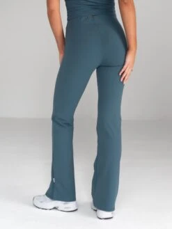 Alessia Flared Trousers - Dark Teal -Cheap Clothing Store 2761 2Teal 06D