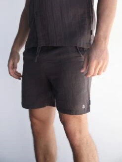 Siena Shorts - Dark Brown 9 Siena Shorts - Dark Brown -Cheap Clothing Store 2782Charcoal 02D