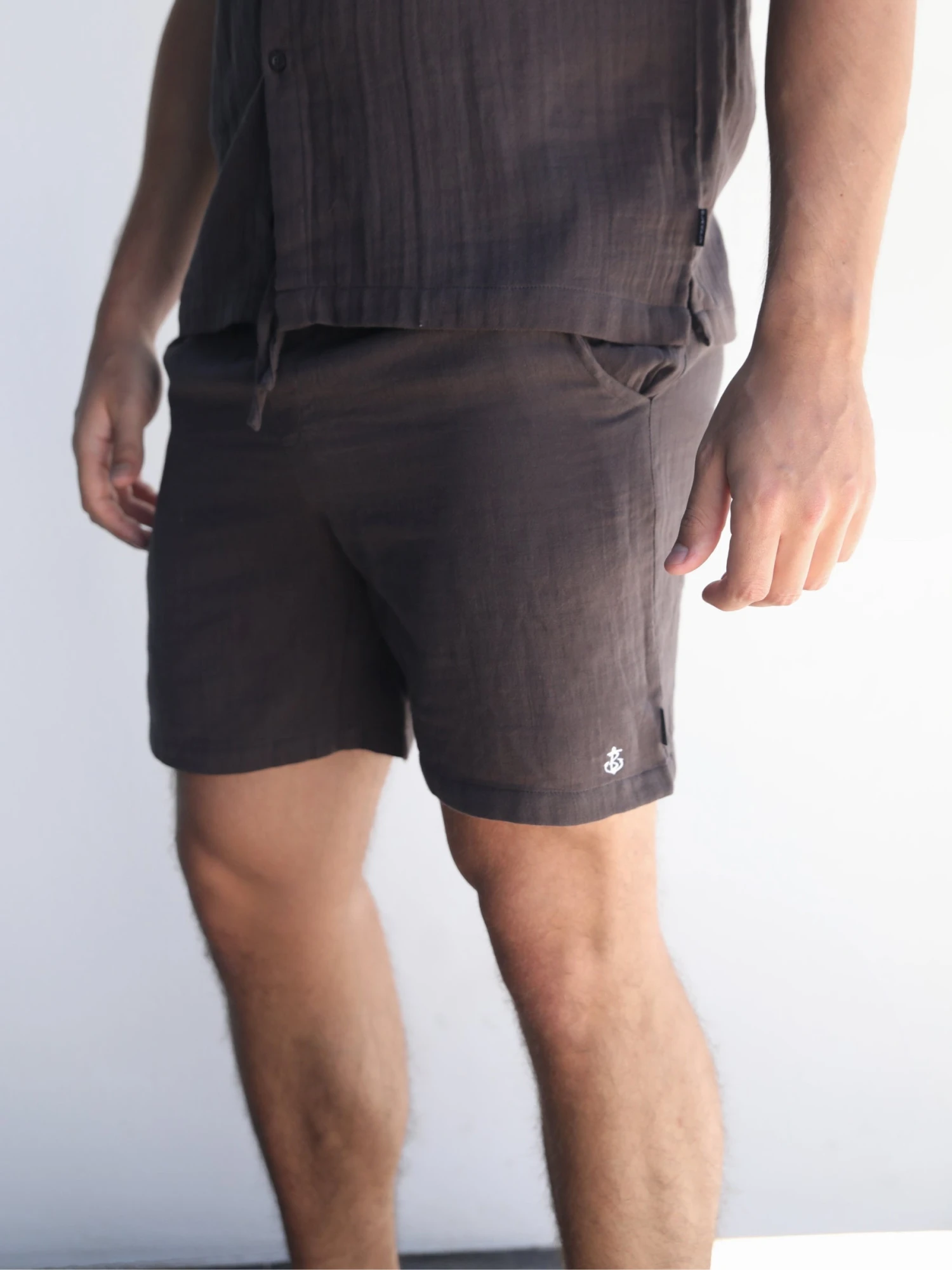 Siena Shorts - Dark Brown 3 Siena Shorts - Dark Brown