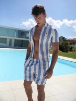 Riccardo Stripe Shirt - Light Blue -Cheap Clothing Store 2783Blue 04D eec6add4 cfad 47d5 a16d 196b09d81236