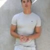 Verona Slim T-Shirt - Light Grey -Cheap Clothing Store 2799DGREY 02LEADD