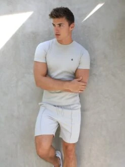 Verona Slim T-Shirt - Light Grey -Cheap Clothing Store 2799DGREY 05D