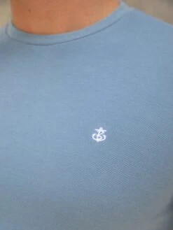 Verona Slim T-Shirt - Light Blue -Cheap Clothing Store 2799DLightBlue 04D