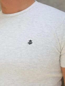 Verona Slim T-Shirt - Marl White 11 Verona Slim T-Shirt - Marl White -Cheap Clothing Store 2799DMarlWhite 06D