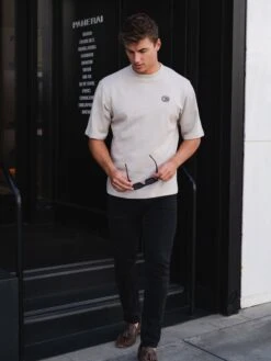 Icon Oversized T-Shirt - Light Grey -Cheap Clothing Store 2799LightGrey 05D