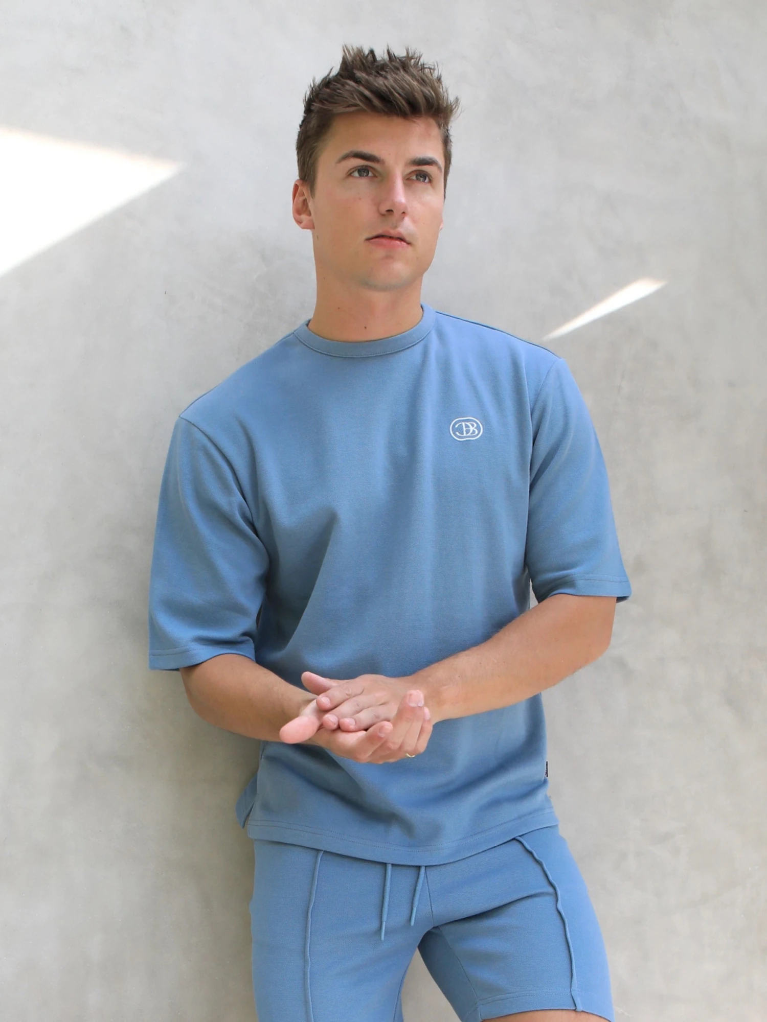 Icon Oversized T-Shirt - Light Blue 3 Icon Oversized T-Shirt - Light Blue