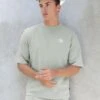 Icon Oversized T-Shirt - Sage Green -Cheap Clothing Store 2799SAGE 03LEADD 060f8f0a 6e9c 4ae5 b1e8 8d629b520388