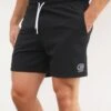 Initial Swim Shorts - Black -Cheap Clothing Store 2805CBlackLEADD