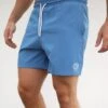 Initial Swim Shorts - Light Blue 2 Initial Swim Shorts - Light Blue -Cheap Clothing Store 2805CSlateBlueLEADD