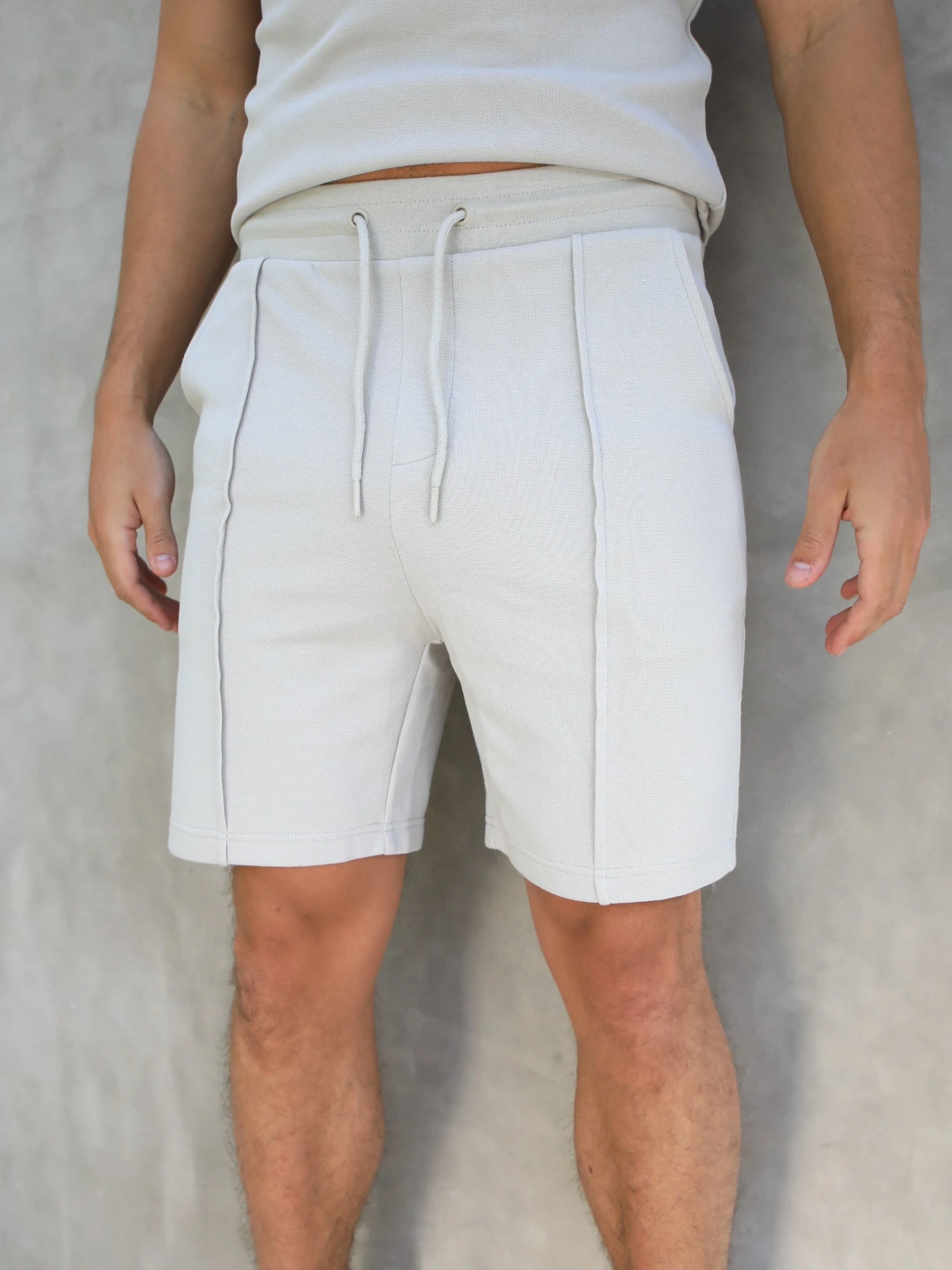Verona Shorts - Light Grey 3 Verona Shorts - Light Grey