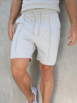 Verona Shorts - Light Grey 12 Verona Shorts - Light Grey -Cheap Clothing Store 2808LightGrey 02D
