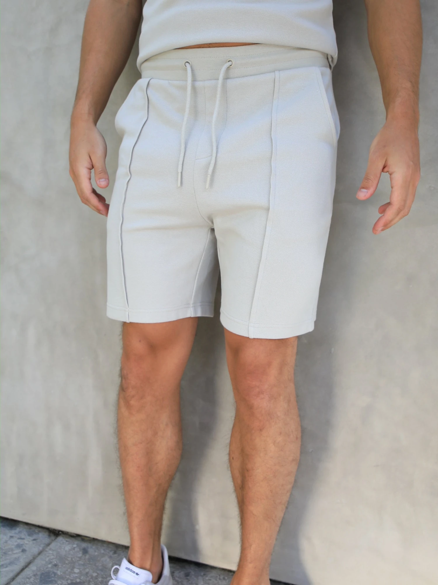 Verona Shorts - Light Grey 4 Verona Shorts - Light Grey - Image 2