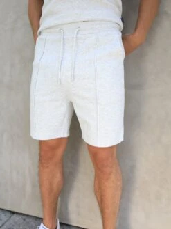 Verona Shorts - Marl White -Cheap Clothing Store 2808MARLWHITE 02D