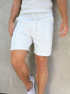 Verona Shorts - Marl White -Cheap Clothing Store 2808MARLWHITE 04D