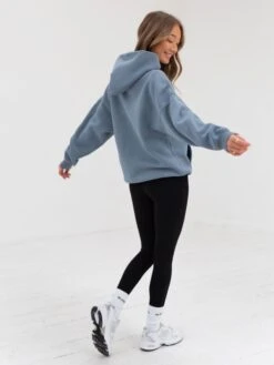 Varsity Oversized Hoodie - Blue 12 Varsity Oversized Hoodie - Blue -Cheap Clothing Store 2829VARW BlueD 1