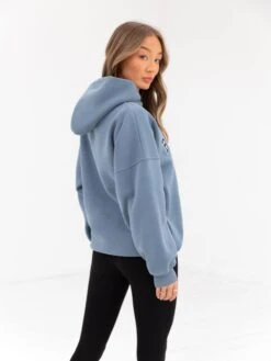 Varsity Oversized Hoodie - Blue 14 Varsity Oversized Hoodie - Blue -Cheap Clothing Store 2829VARW BlueD 3