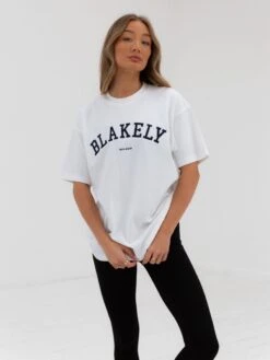Varsity Oversized T-Shirt - Marl White -Cheap Clothing Store 2830VARWGrey 01D 3