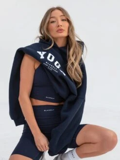 Yoga Oversized Hoodie - Navy -Cheap Clothing Store 2831 NAVYD 4