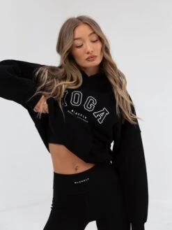 Yoga Oversized Hoodie - Black -Cheap Clothing Store 2831Black 08D