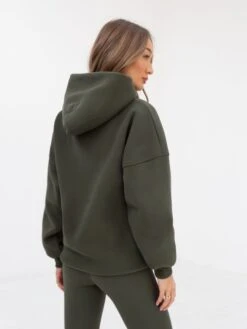 Yoga Oversized Hoodie - Khaki Green -Cheap Clothing Store 2831Khaki 01D