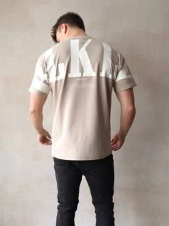 BLKLY Relaxed T-Shirt - Tan -Cheap Clothing Store 2837Sand 03D