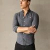 Modena Stripe Shirt - Navy -Cheap Clothing Store 2863NavyLEADD
