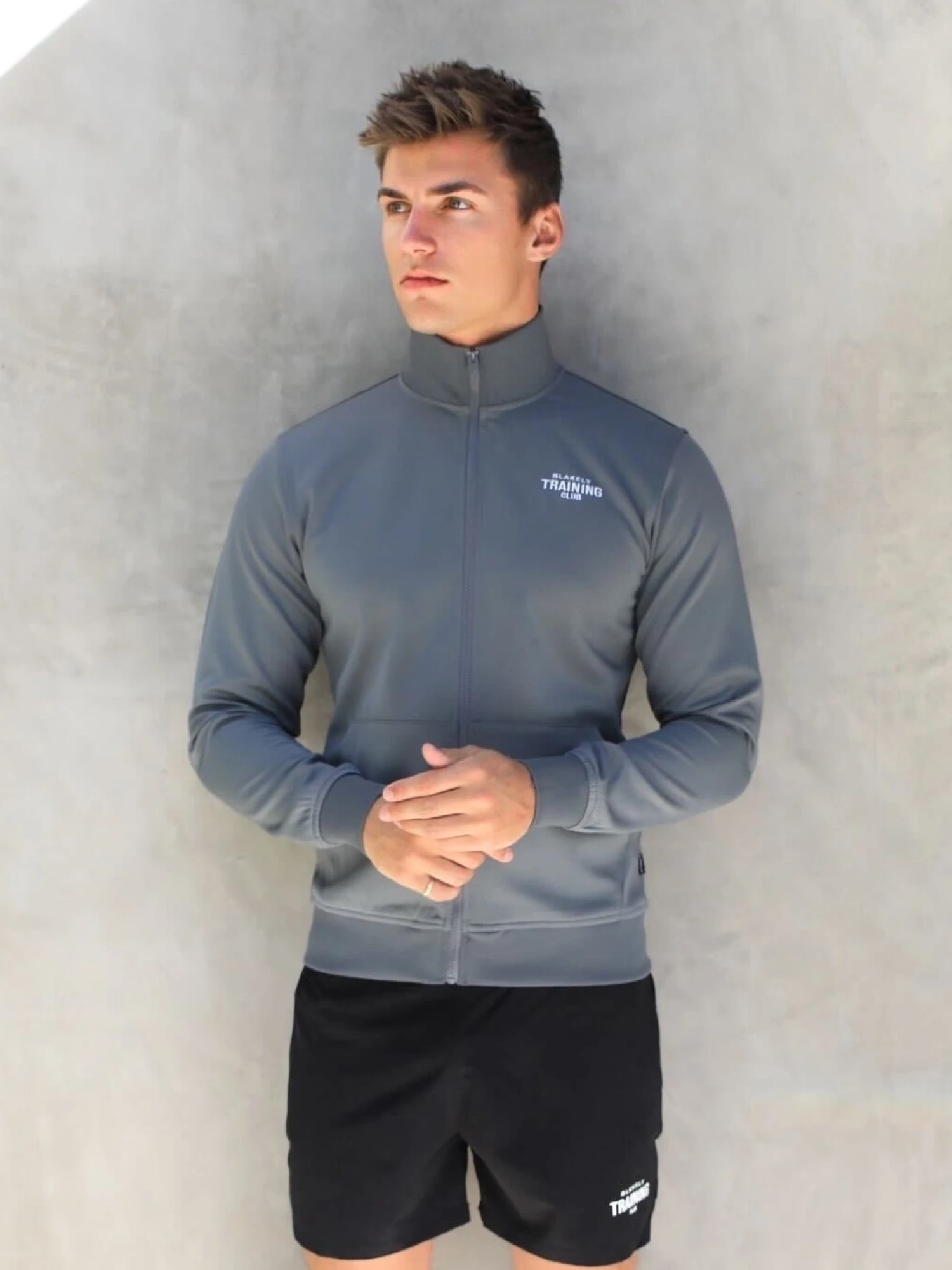 Full Zip Training Jacket - Charcoal 3 Full Zip Training Jacket - Charcoal