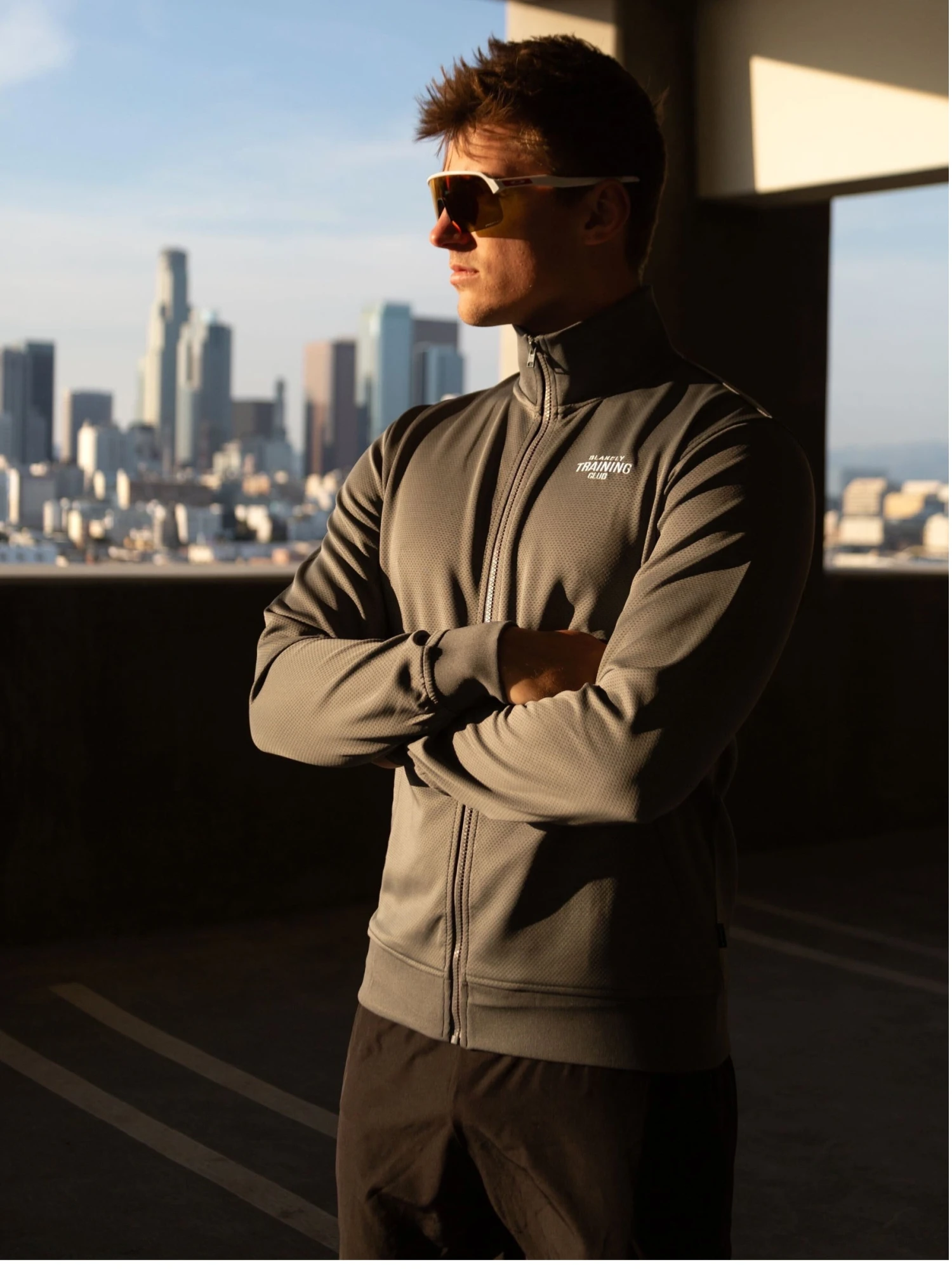 Full Zip Training Jacket - Charcoal 9 Full Zip Training Jacket - Charcoal - Image 7