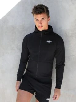 Full Zip Training Hoodie - Black -Cheap Clothing Store 2891Black 03D