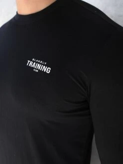 Long Sleeve Training T-Shirt - Black -Cheap Clothing Store 2896Black 01D