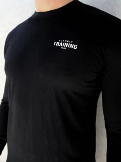 Long Sleeve Training T-Shirt - Black -Cheap Clothing Store 2896Black 02D