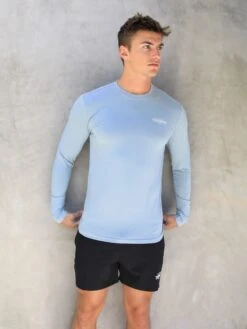Long Sleeve Training T-Shirt - Light Blue 13 Long Sleeve Training T-Shirt - Light Blue -Cheap Clothing Store 2896Blue 03D
