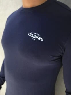 Long Sleeve Training T-Shirt - Navy -Cheap Clothing Store 2896Navy 01D