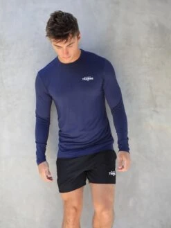 Long Sleeve Training T-Shirt - Navy -Cheap Clothing Store 2896Navy 05D