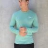 Long Sleeve Training T-Shirt - Sage Green -Cheap Clothing Store 2896Sage 06leadD