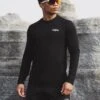 Long Sleeve Training T-Shirt - Black