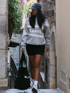 Serena Oversized Jumper - Marl Grey -Cheap Clothing Store 2923BMarlGrey 04D