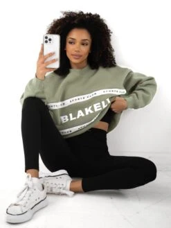 Serena Oversized Jumper - Olive -Cheap Clothing Store 2923BOlive 03D