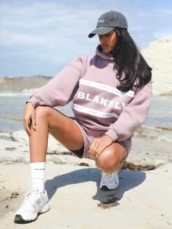 Serena Oversized Hoodie - Dusty Pink -Cheap Clothing Store 2924Brand 03D
