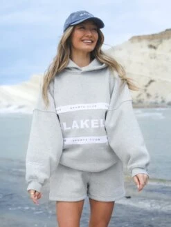 Serena Oversized Hoodie - Marl Grey -Cheap Clothing Store 2924Brand 13D b02b6ecc f006 48a1 824e e5f364ad7e2d