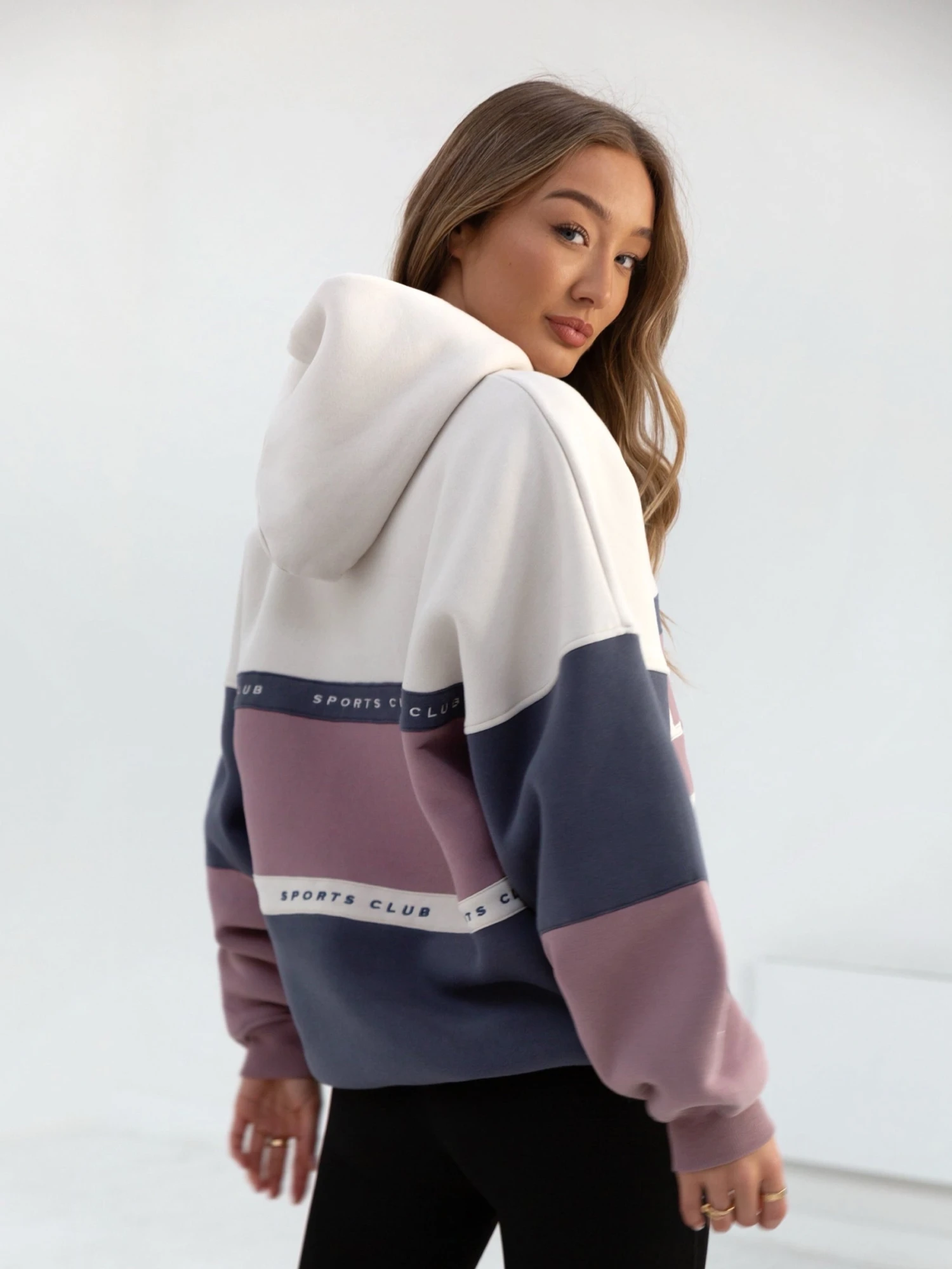 Alpine Oversized Hoodie - Dusty Pink 9 Alpine Oversized Hoodie - Dusty Pink - Image 7