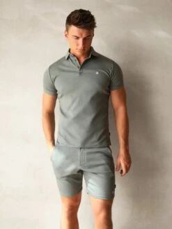 Sorrento Polo Shirt - Marl Blue -Cheap Clothing Store 2930MarlBlue 06D