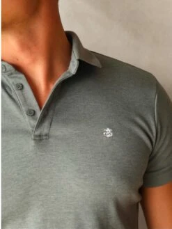 Sorrento Polo Shirt - Marl Blue -Cheap Clothing Store 2930MarlBlue 09D