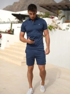 Sorrento Polo Shirt - Navy -Cheap Clothing Store 2930Navy 03D