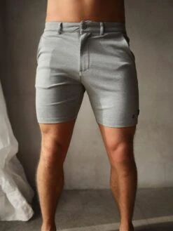 Sorrento Shorts - Marl Grey 10 Sorrento Shorts - Marl Grey -Cheap Clothing Store 2931MarlGrey 03LEADD