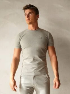 Sorrento T-Shirt - Marl Grey 11 Sorrento T-Shirt - Marl Grey -Cheap Clothing Store 2932MarlGrey 03D